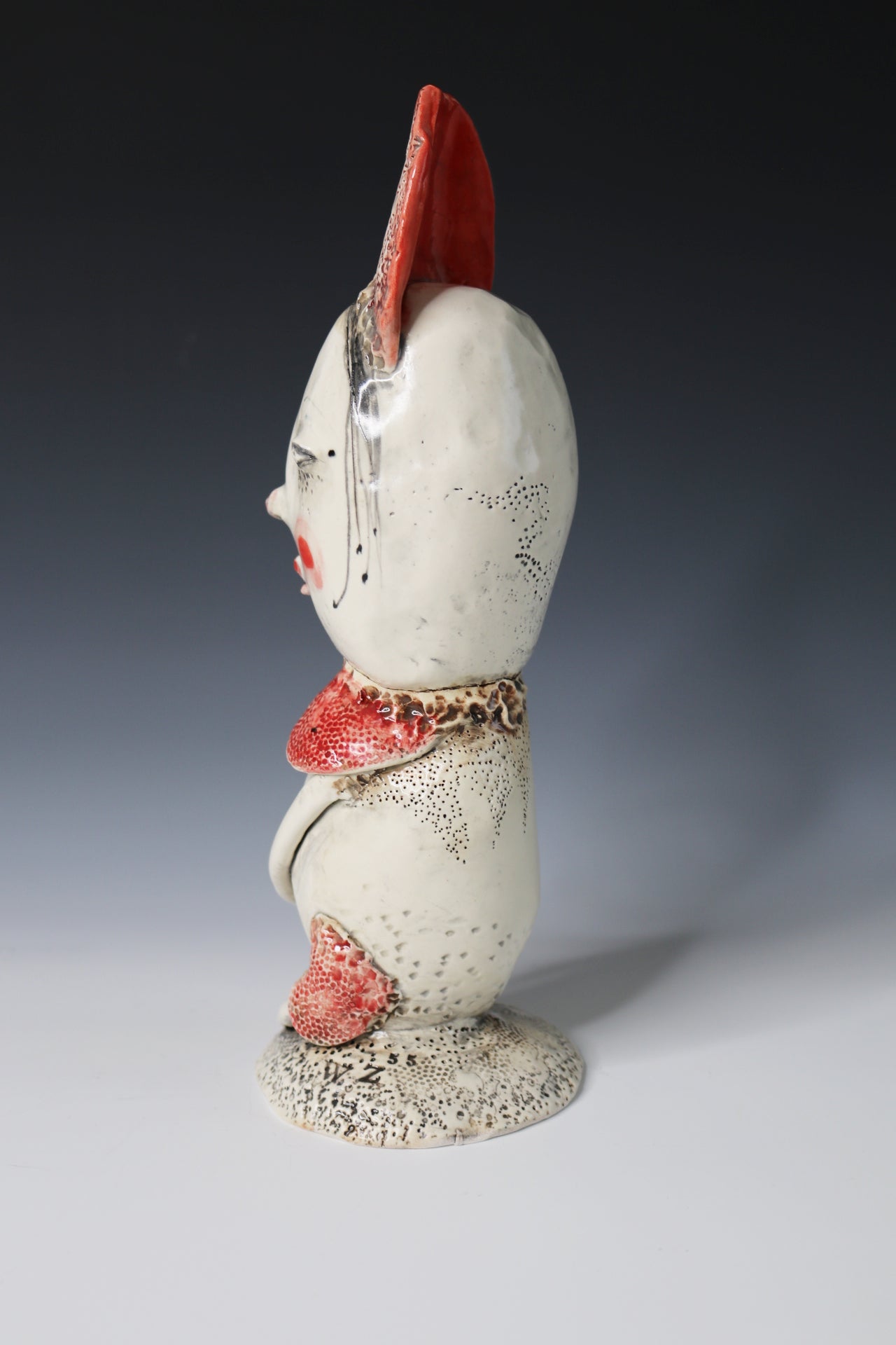 Original Hand Built Collectable Ceramic Sculpture "Beatrice"