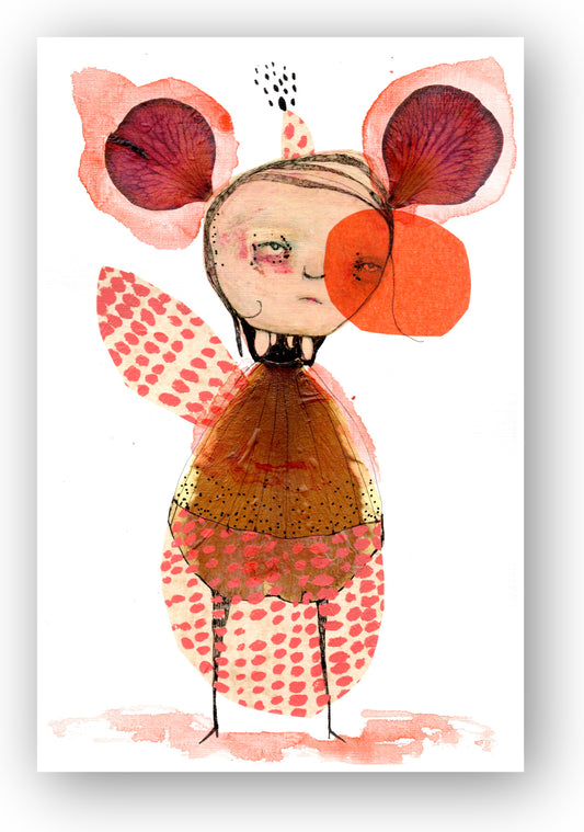 Original Mixed Media & Collage Tilly
