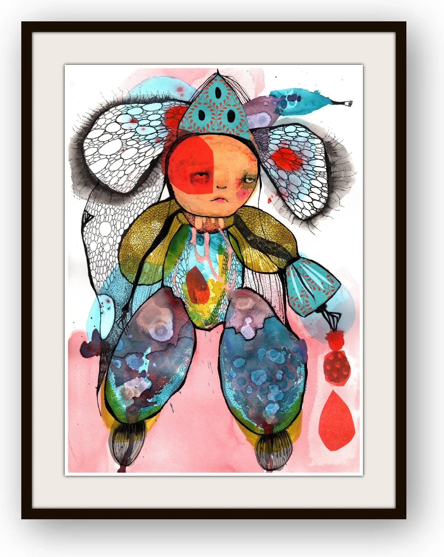 Mixed Media On Paper