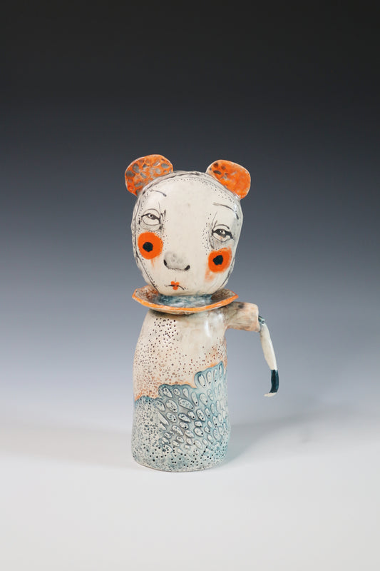 Original Hand Built  Collectable Ceramic Sculpture