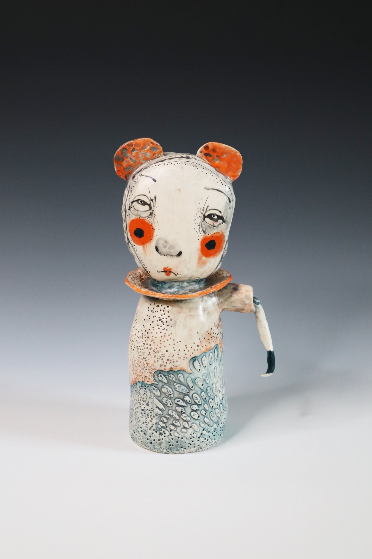 Original Hand Built  Collectable Ceramic Sculpture