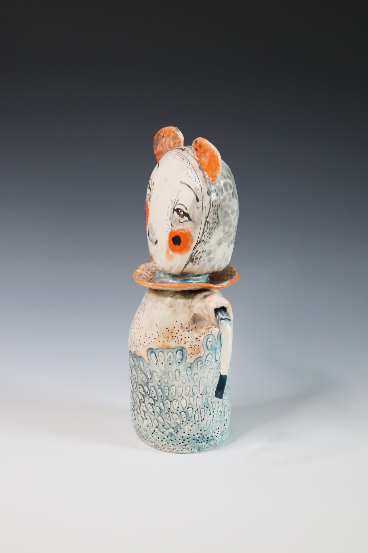 Original Hand Built  Collectable Ceramic Sculpture