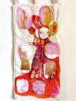 Mixed Media Textile Wall Hanging