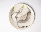 One Of A Kind Collectable Ceramic ART Plate 