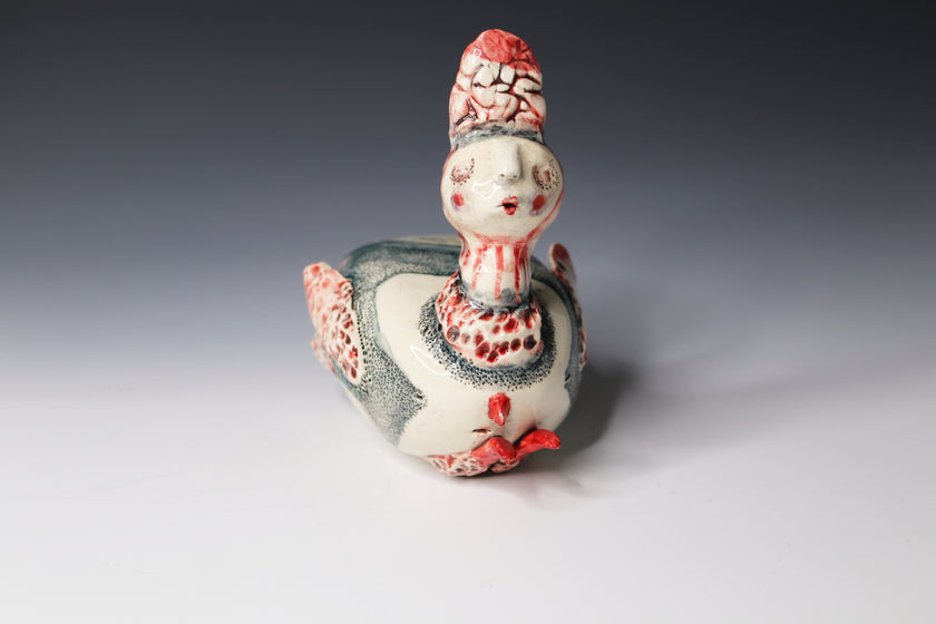 Original Hand Crafted Fine Art Ceramic Figure