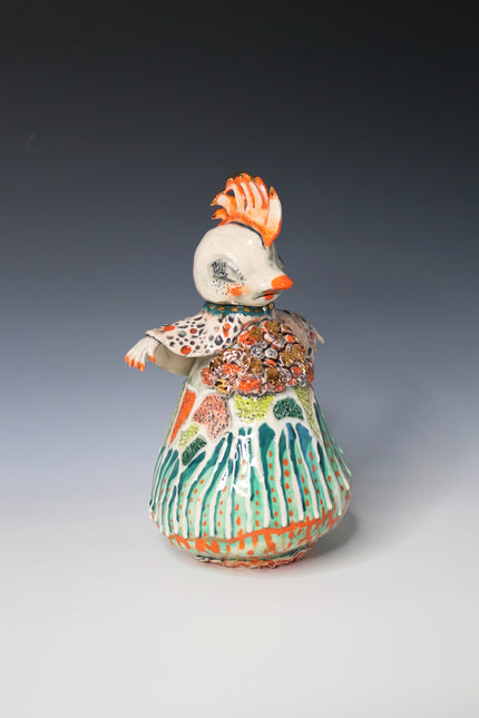 Original Hand Built  Collectable Porcelain Sculpture 