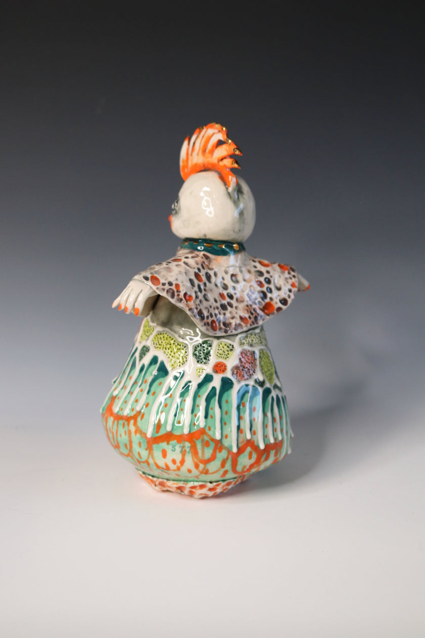 Original Hand Built  Collectable Porcelain Sculpture 