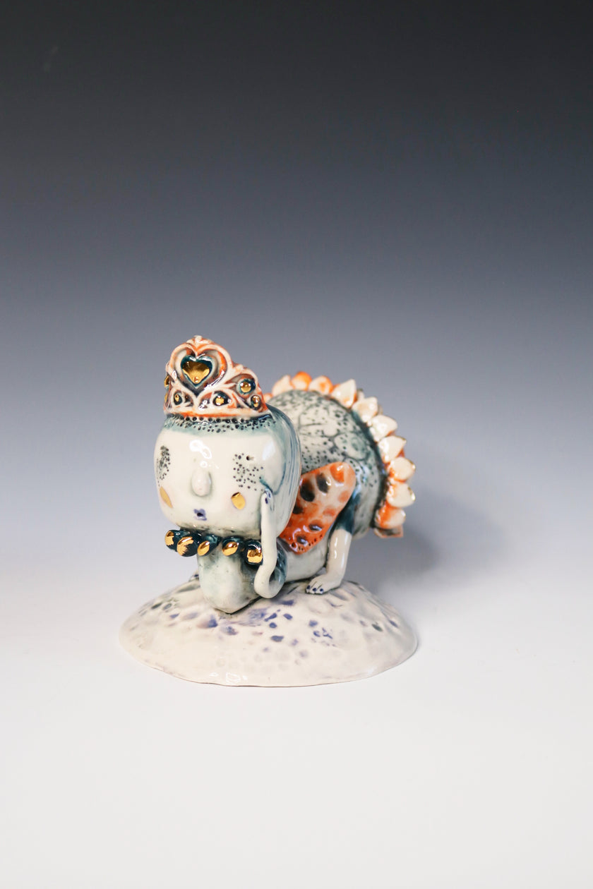 Original Hand Built  Collectable Porcelain Sculpture 