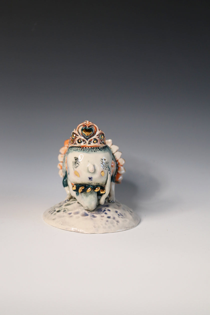 Original Hand Built  Collectable Porcelain Sculpture 