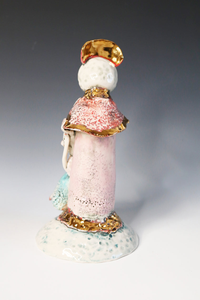 Original Hand Built  Collectable Porcelain Sculpture 