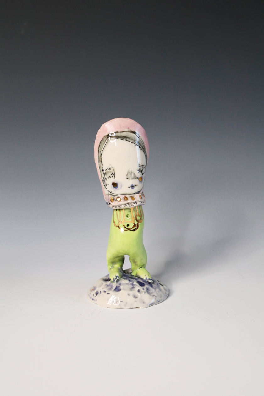 Original Hand Built  Collectable Porcelain Sculpture 