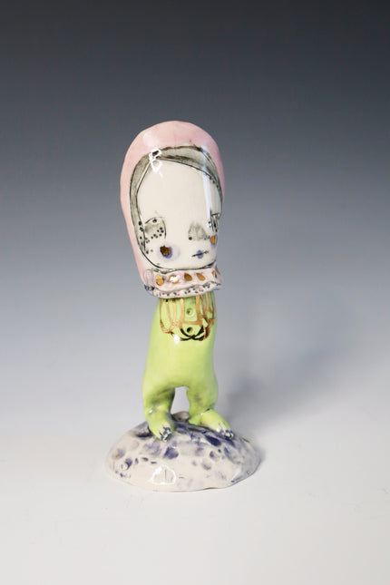 Original Hand Built  Collectable Porcelain Sculpture 