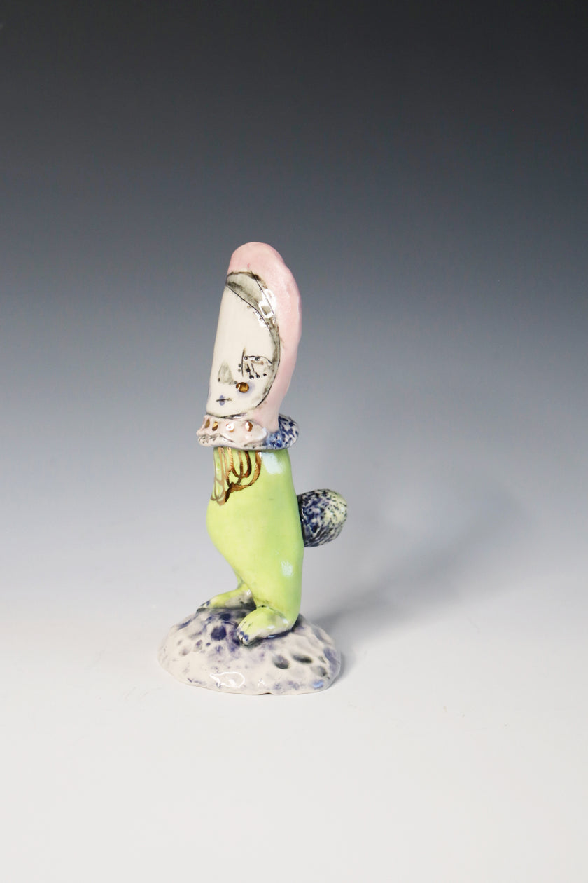 Original Hand Built  Collectable Porcelain Sculpture 