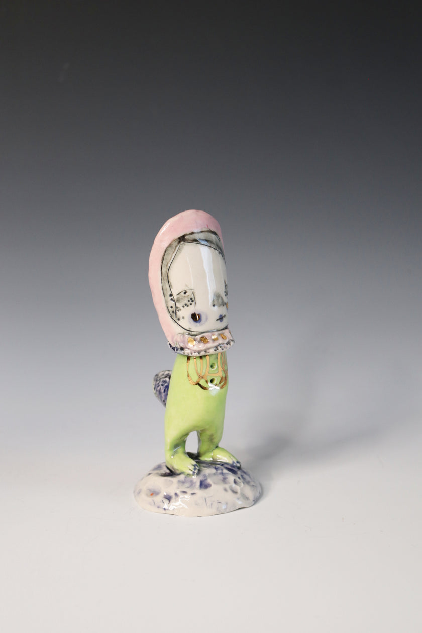 Original Hand Built  Collectable Porcelain Sculpture 