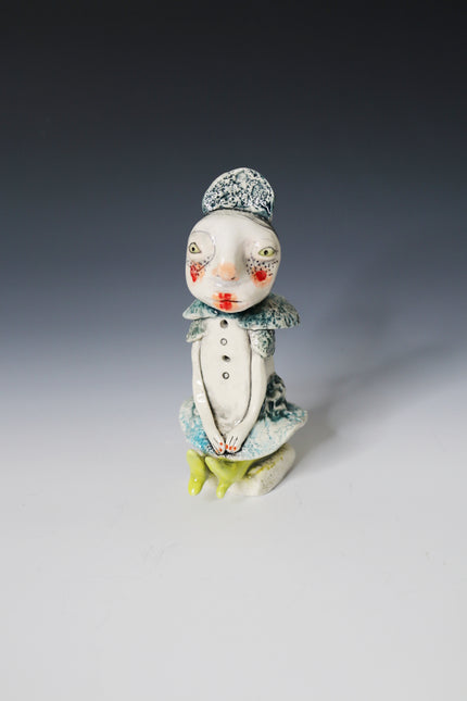 ORIGINAL Hand Built Collectable Ceramic Figure 