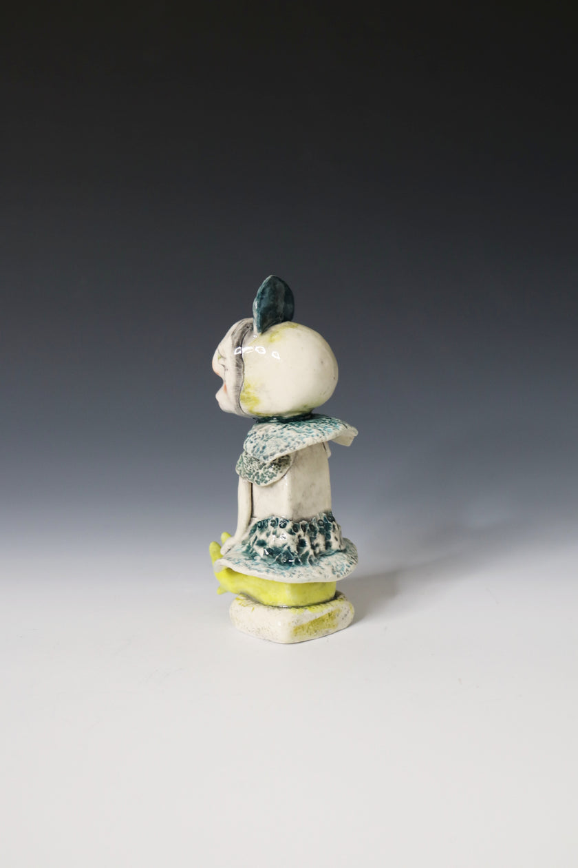 ORIGINAL Hand Built Collectable Ceramic Figure 