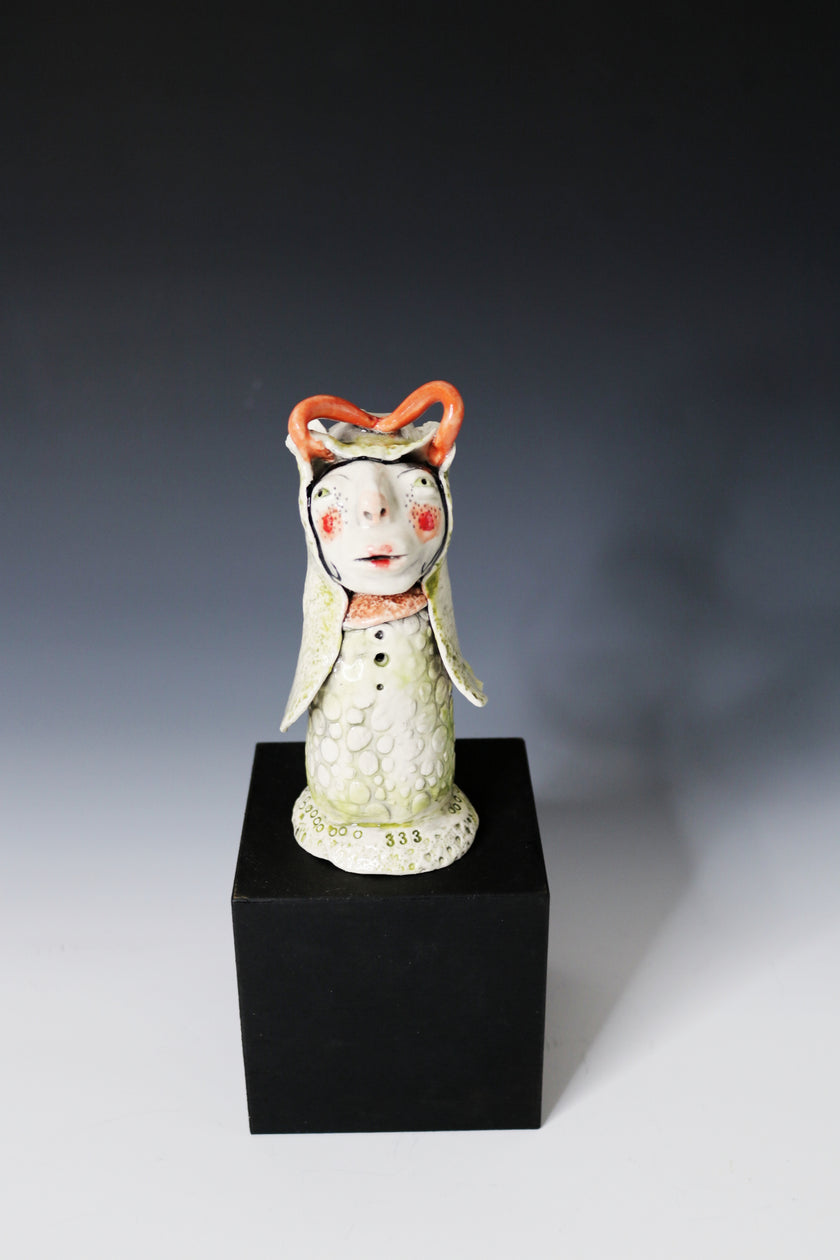 ORIGINAL Hand Built Collectable Ceramic Figure 