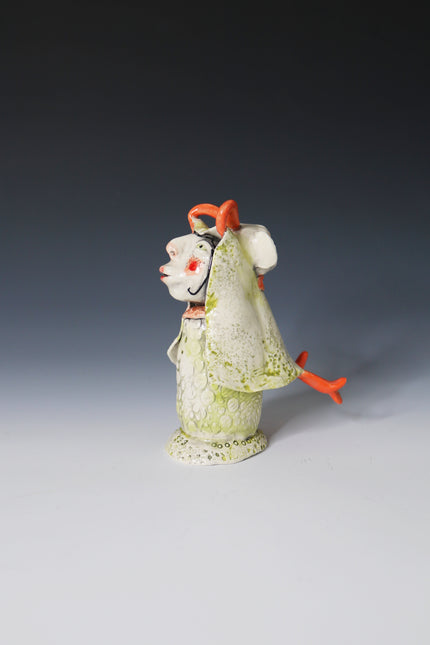 ORIGINAL Hand Built Collectable Ceramic Figure 