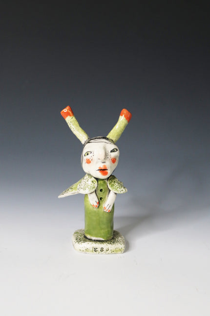 ORIGINAL Hand Built Collectable Ceramic Figure 