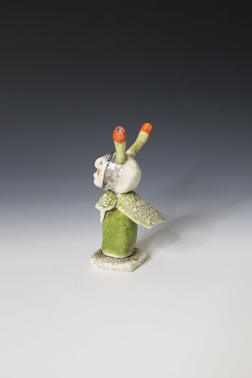 ORIGINAL Hand Built Collectable Ceramic Figure 