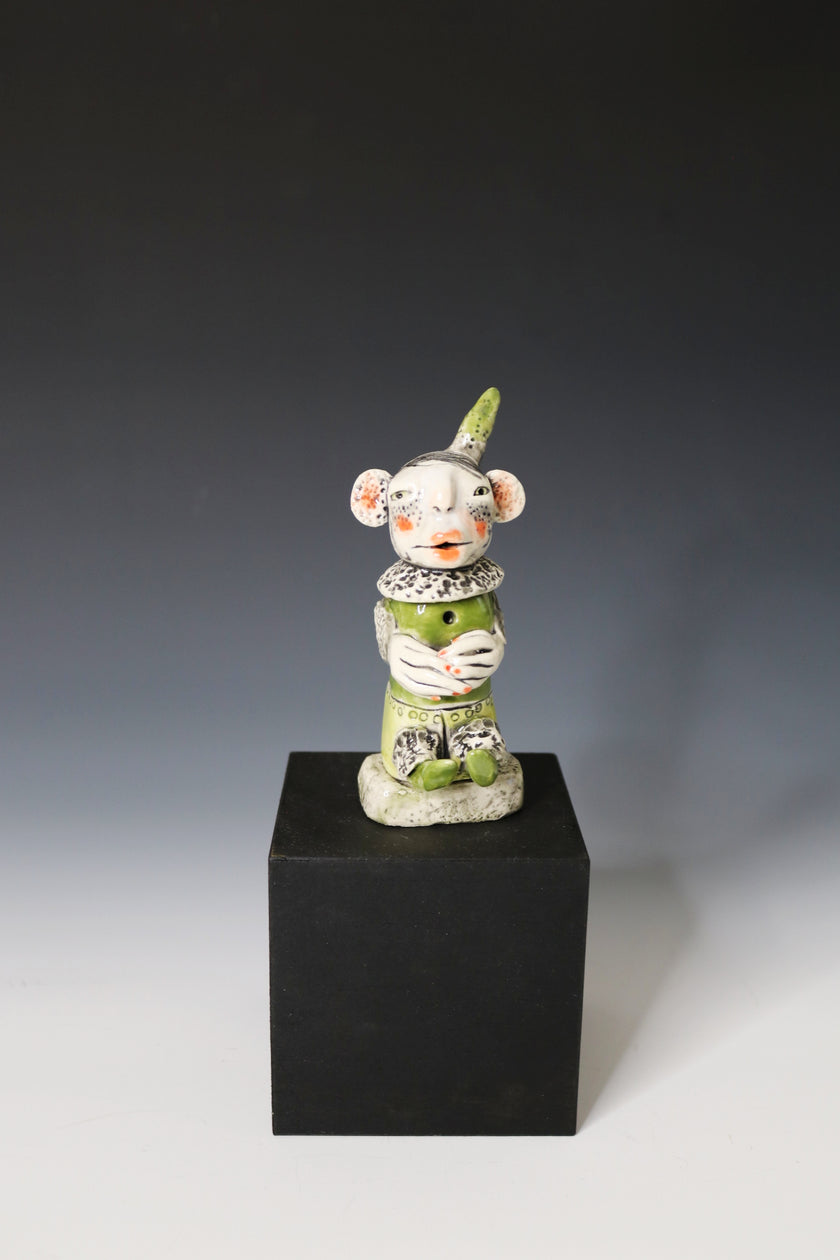 ORIGINAL Hand Built Collectable Ceramic Figure 