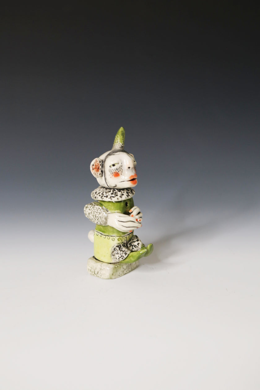 ORIGINAL Hand Built Collectable Ceramic Figure 