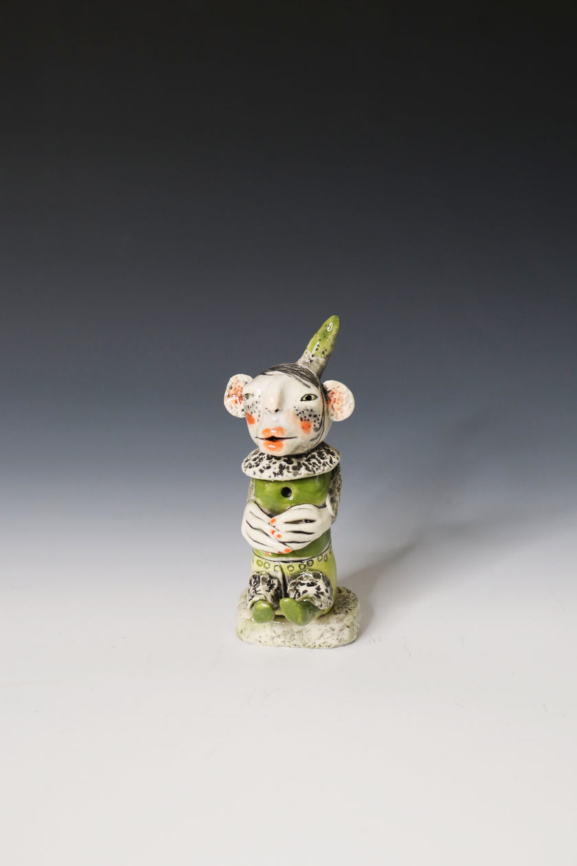 ORIGINAL Hand Built Collectable Ceramic Figure 