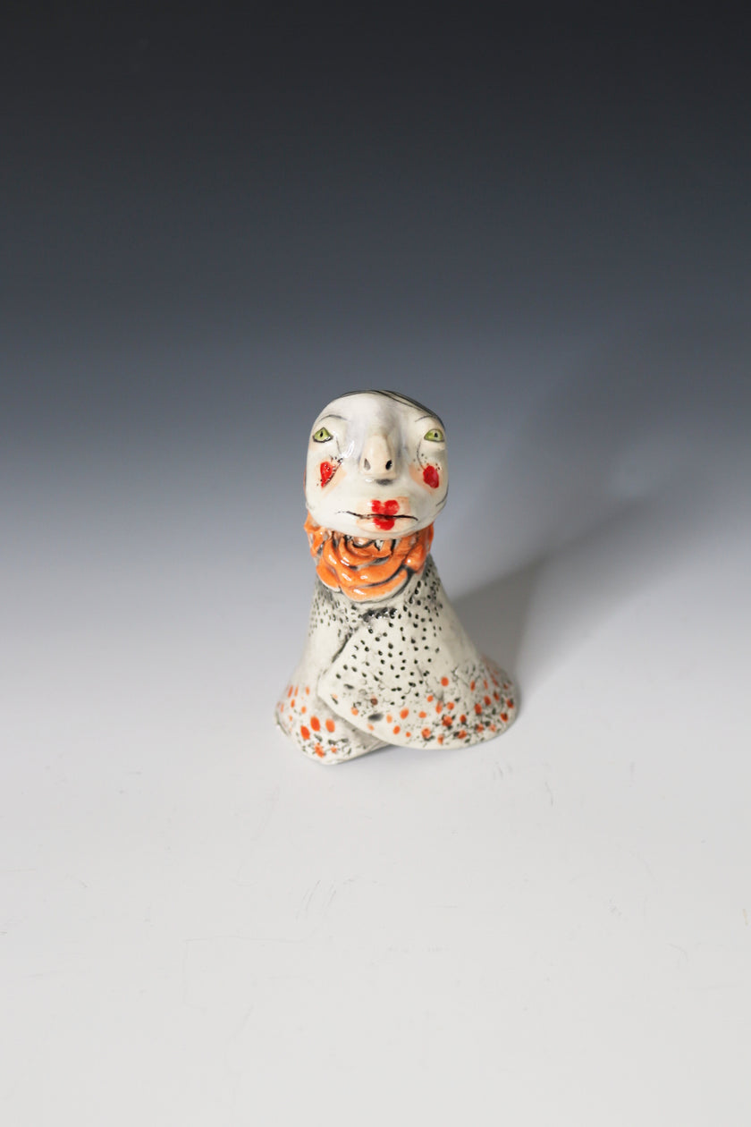 ORIGINAL Hand Built Collectable Ceramic Figure 