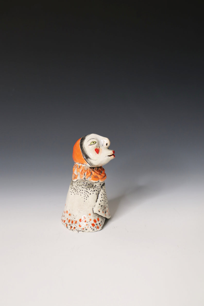 ORIGINAL Hand Built Collectable Ceramic Figure 