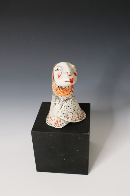 ORIGINAL Hand Built Collectable Ceramic Figure 
