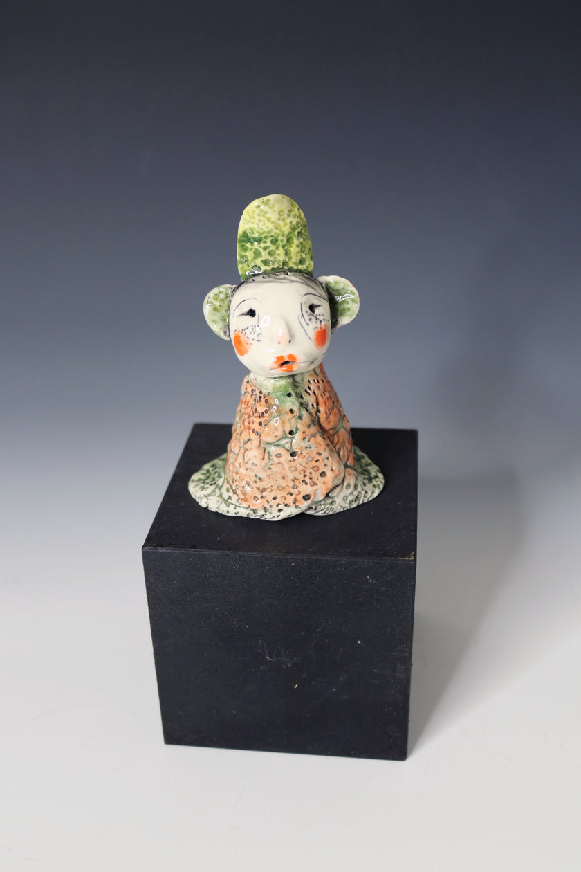 ORIGINAL Hand Built Collectable Ceramic Figure 