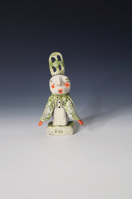ORIGINAL Hand Built Collectable Ceramic Figure 