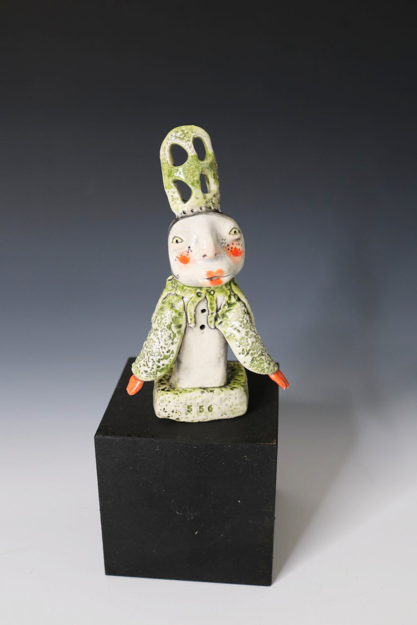 ORIGINAL Hand Built Collectable Ceramic Figure 