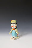 ORIGINAL Hand Built Collectable Ceramic Figure 