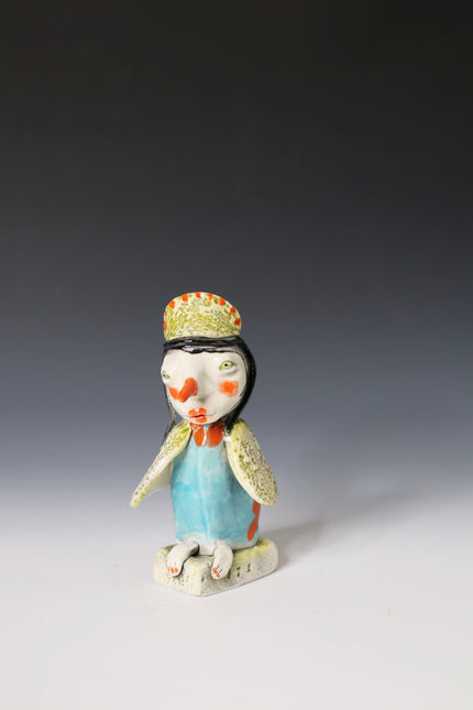 ORIGINAL Hand Built Collectable Ceramic Figure 