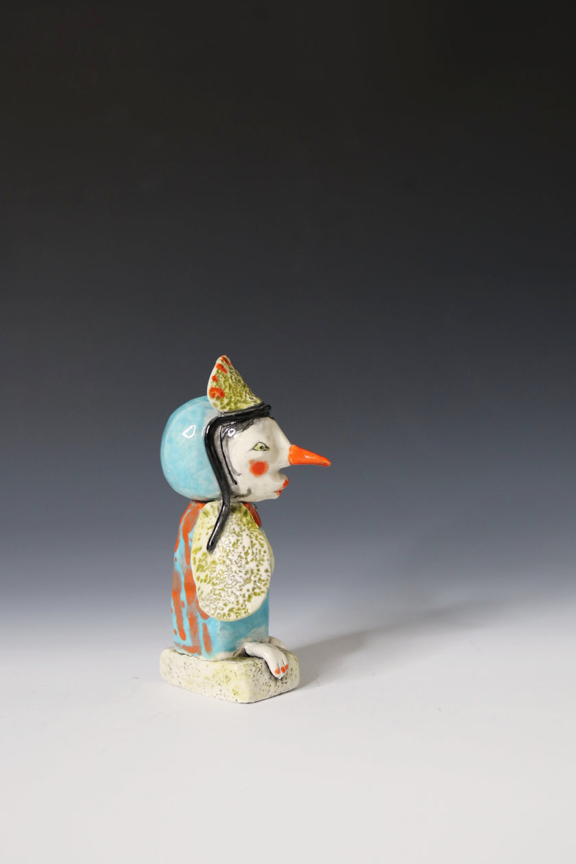 ORIGINAL Hand Built Collectable Ceramic Figure 