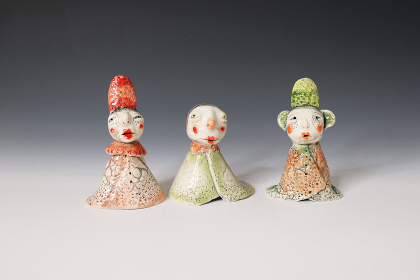 ORIGINAL Hand Built Collectable Ceramic Figure 