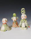 ORIGINAL Hand Built Collectable Ceramic Figure 