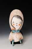 RIGINAL Hand Built Collectable Ceramic Wall Art - Charlene