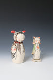 ORIGINAL Hand Built Collectable Ceramic Figure 