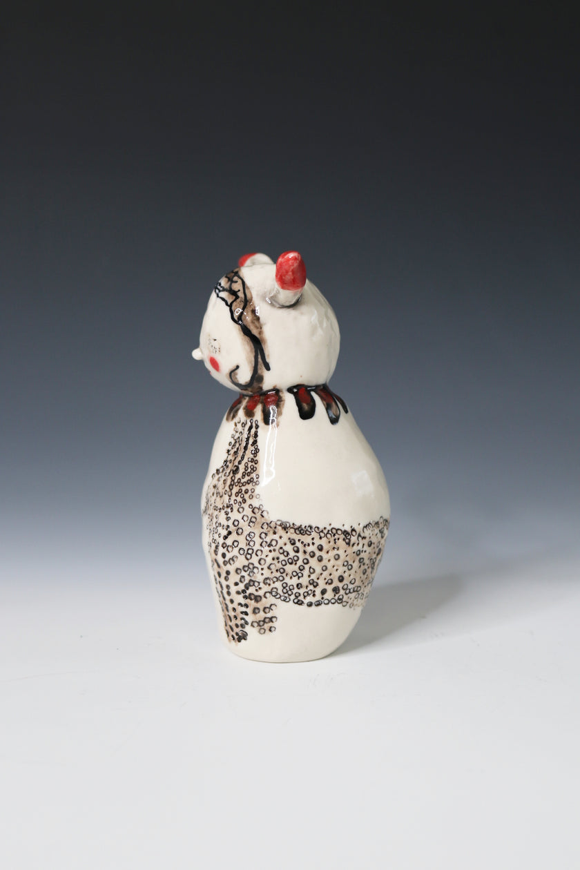 ORIGINAL Hand Built Collectable Ceramic Figure 