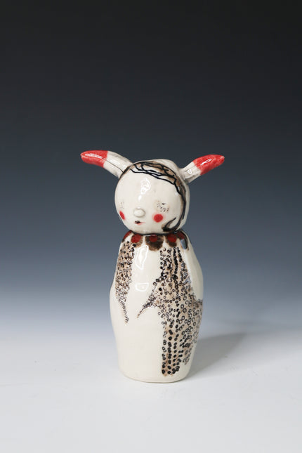 ORIGINAL Hand Built Collectable Ceramic Figure 
