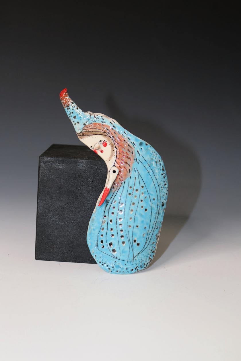 Handmade Collectable Porcelain Wall Hanging Figurine 