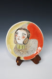One Of A Kind Collectable Ceramic ART Plate 