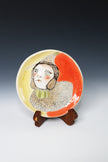 One Of A Kind Collectable Ceramic ART Plate 