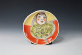 One Of A Kind Collectable Ceramic ART Plate 