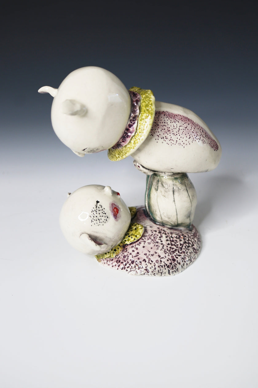 Original Hand Built Ceramic Figurine
