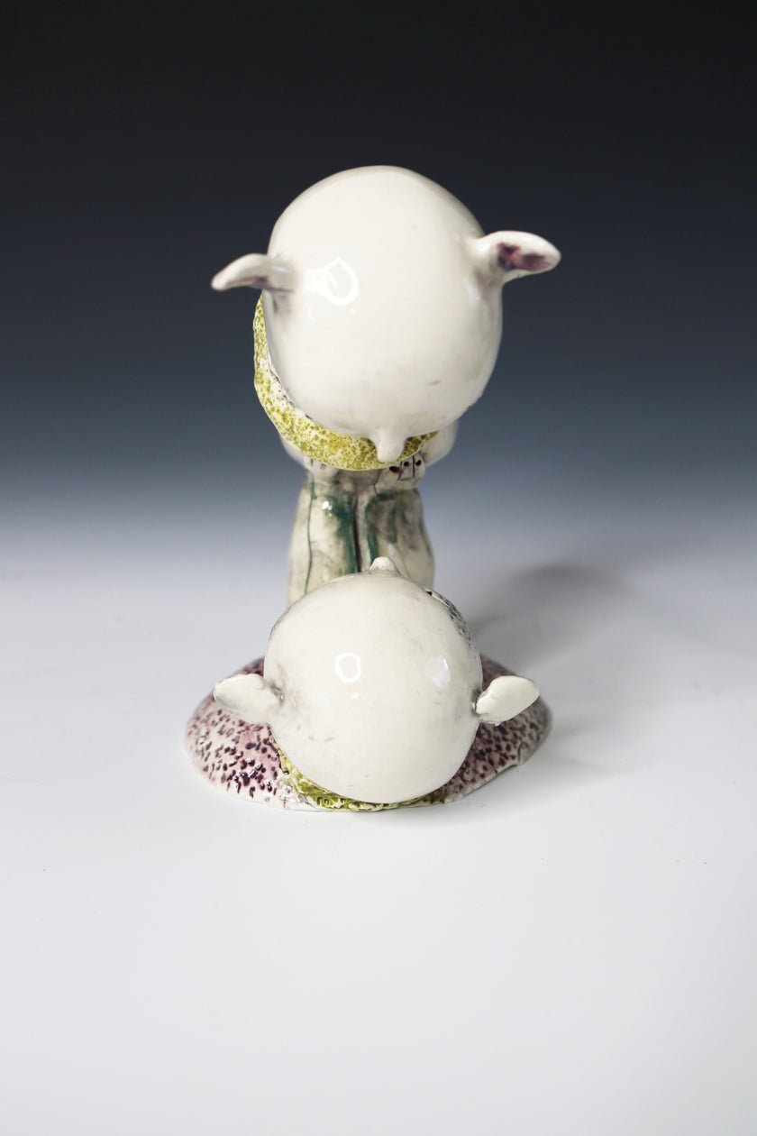 Original Hand Built Ceramic Figurine