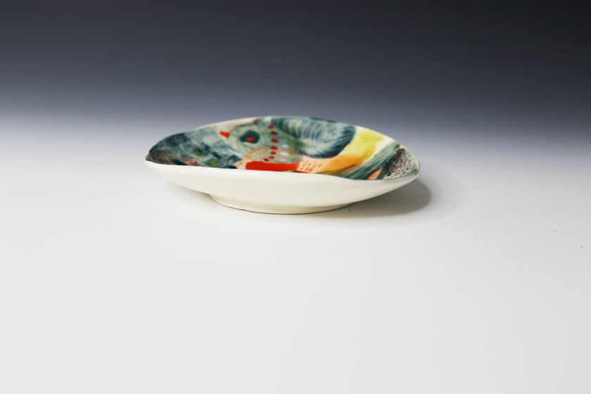 Delicate Hand Painted Ceramic Bowl
