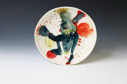 One Of A Kind Collectable Ceramic Hand Painted Bowl